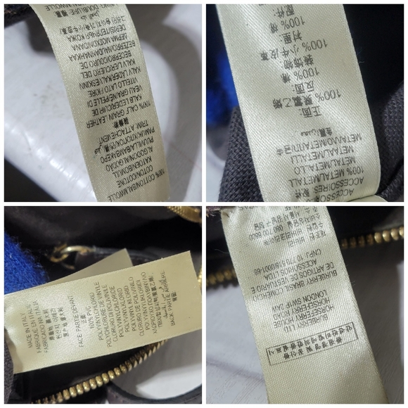 BURBERRYHaymarket Check Small Orchard Bowling Bag Chocolate - Picture 7 of 12